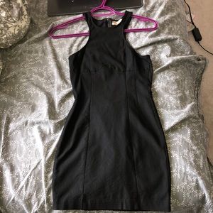 Black mini dress